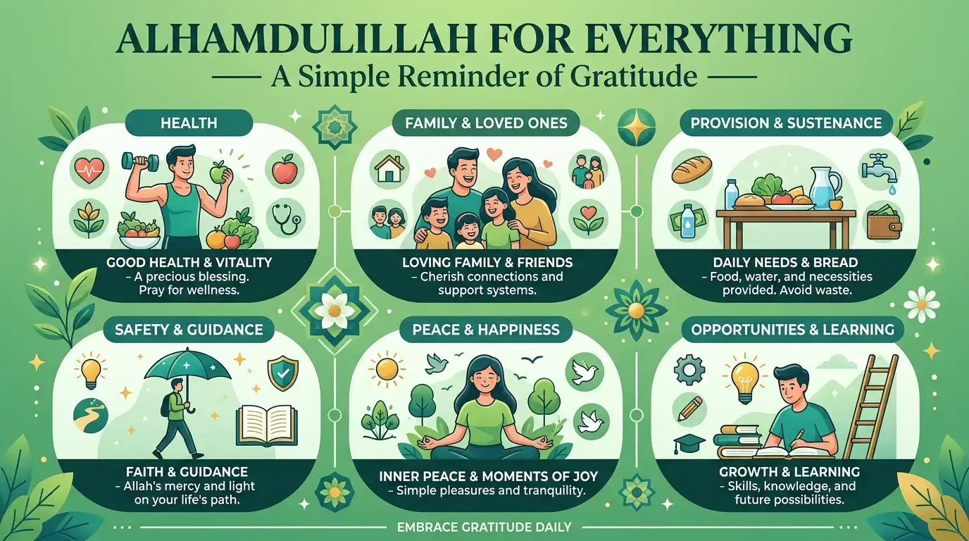 Alhamdulillah for everything quote