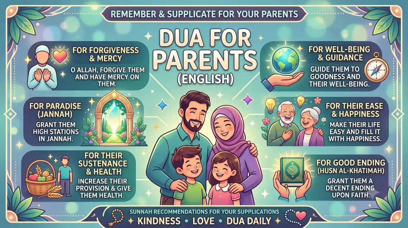 dua for parents in English
