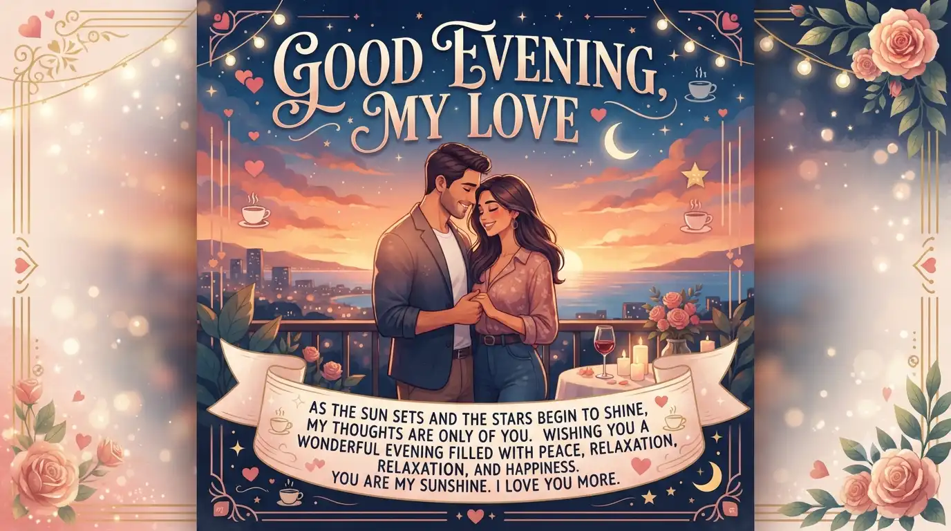 good-evening-message-to-my-love