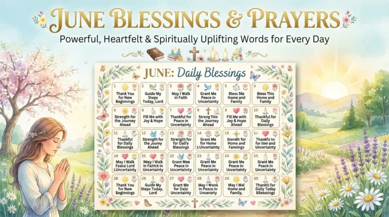 june blessings and prayers