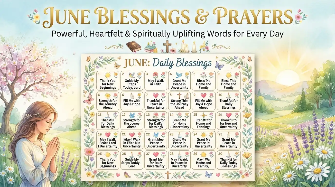 june blessings and prayers