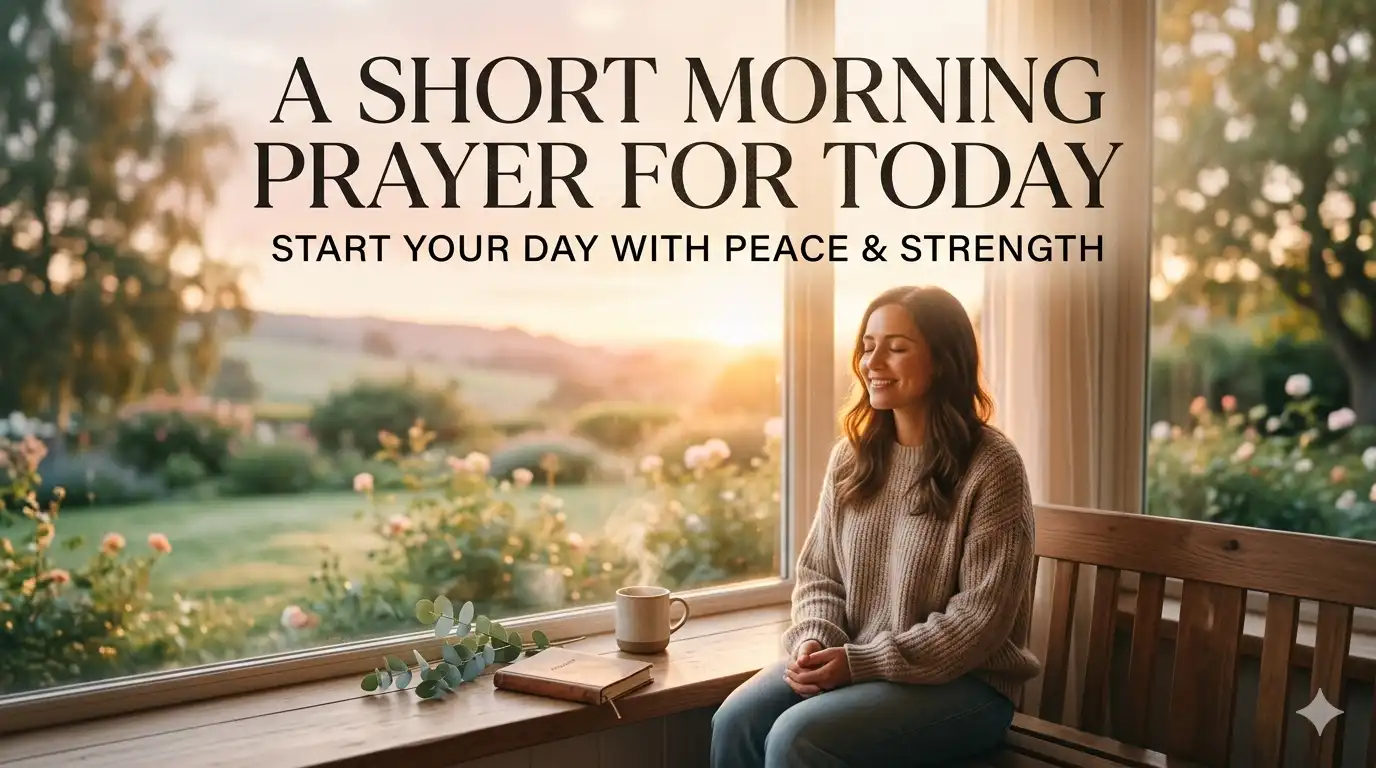 short morning prayer for today