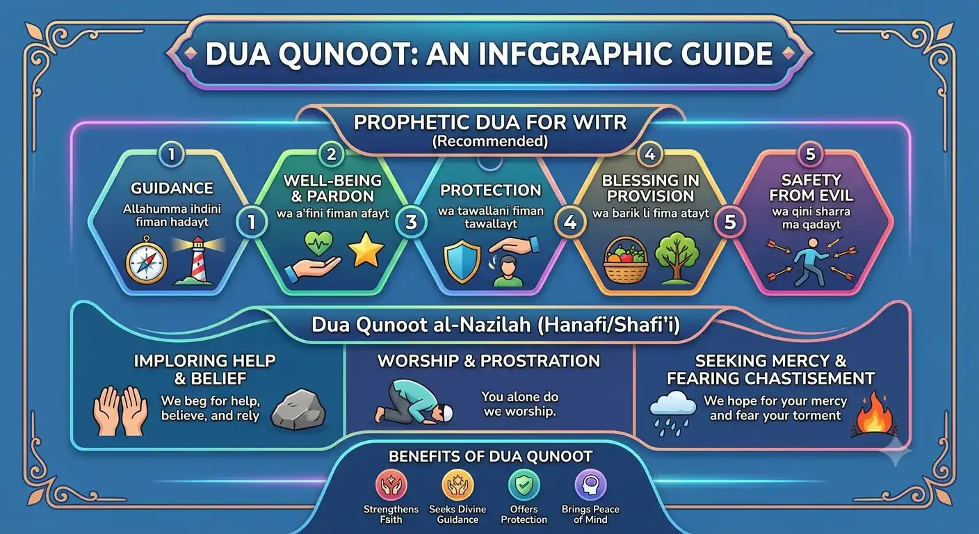 Dua Qunoot in Arabic and English