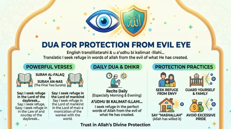 Dua for Protection from Evil Eye