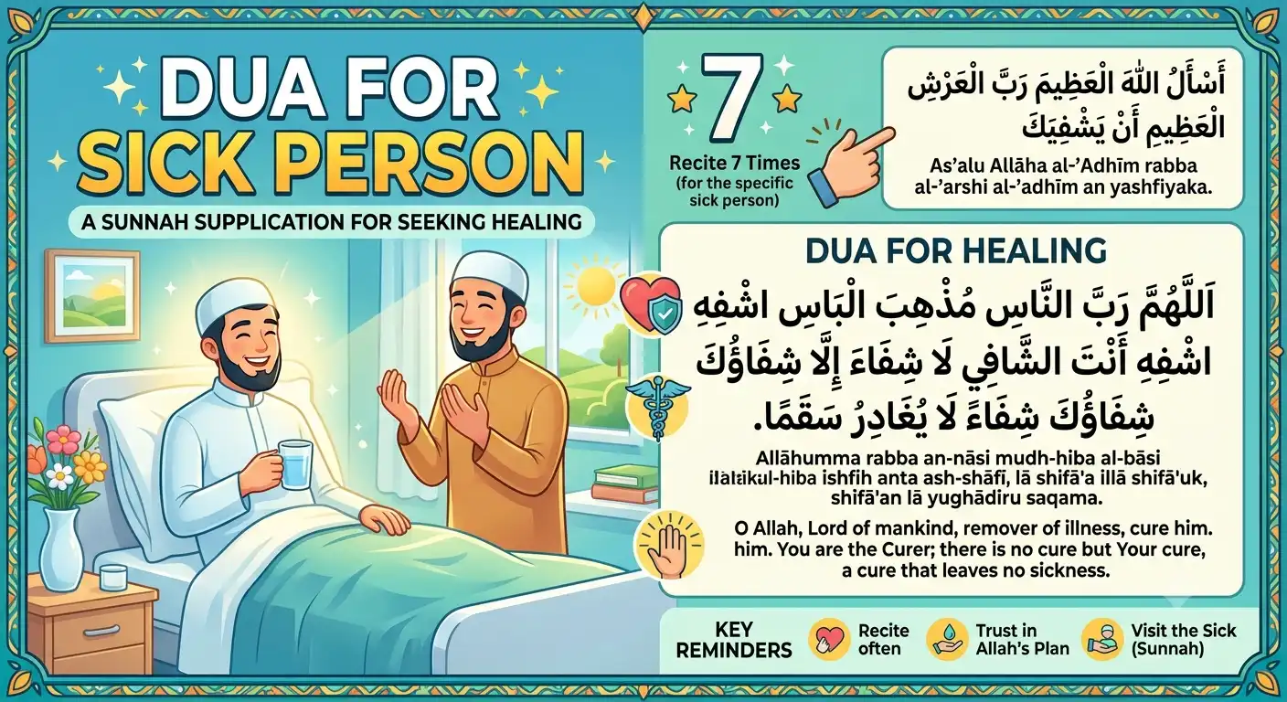 Dua for Sick Person