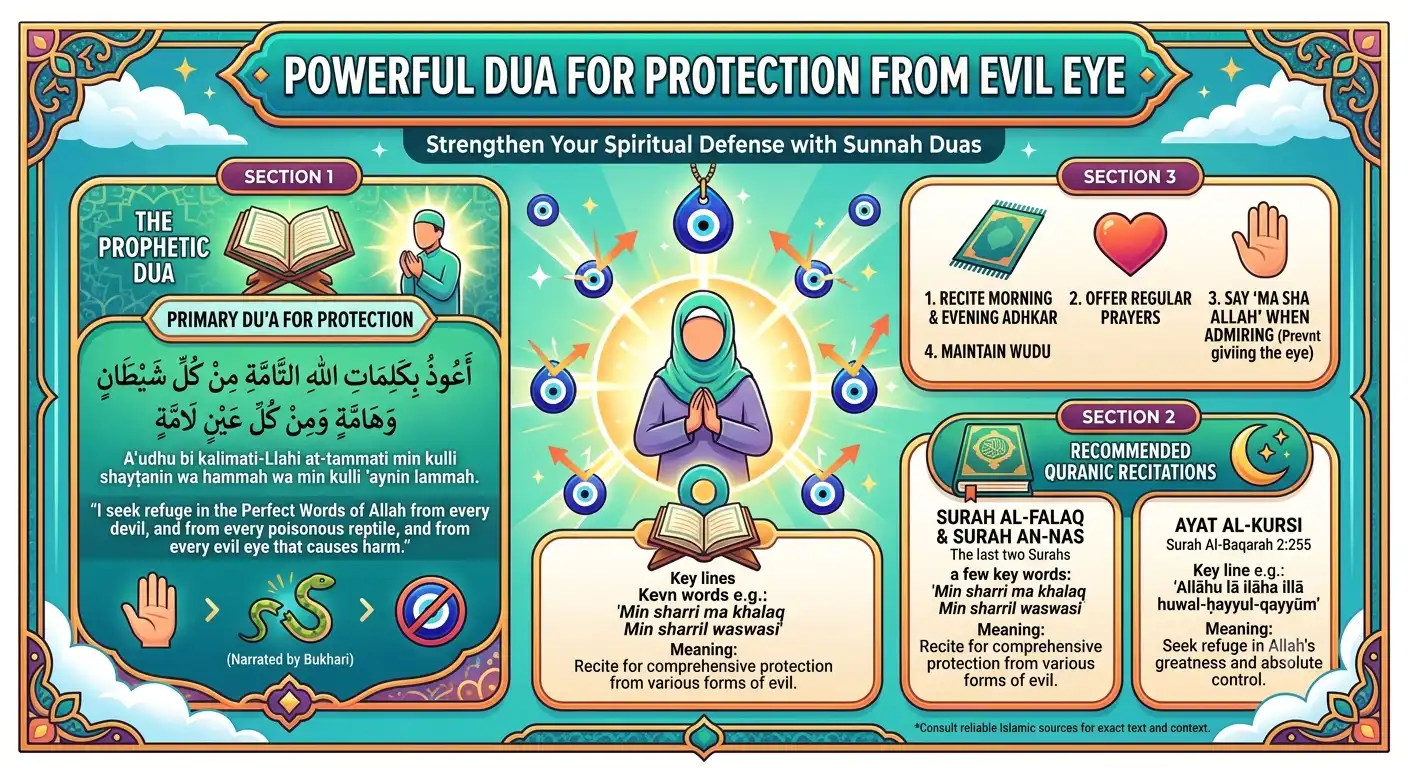 powerful dua for protection from evil eye