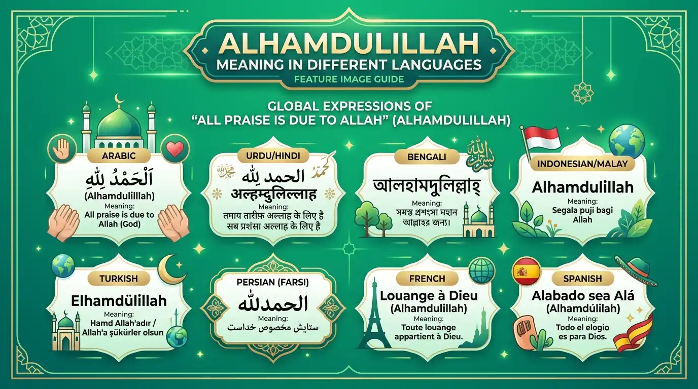 alhamdulillah meaning in different languages image
