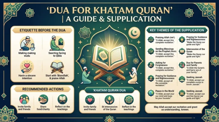 Dua for Khatam Quran image