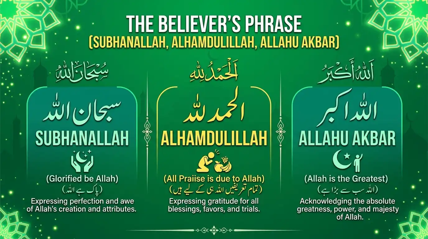 Subhanallah Alhamdulillah Allahu Akbar image